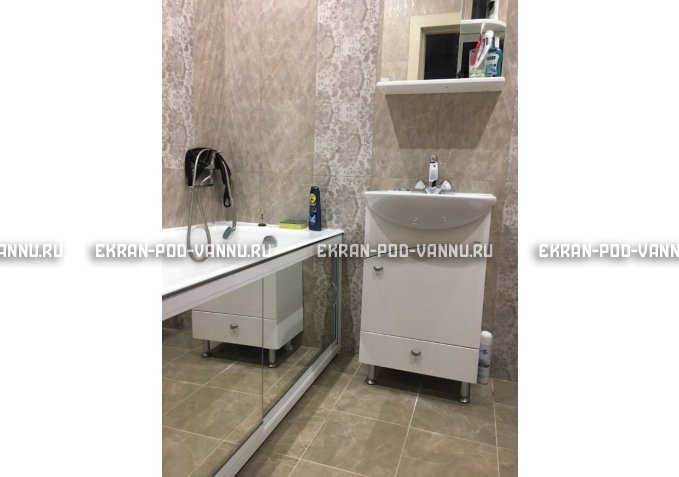 Раздвижной экран EUROPLEX Роликс Зеркальный – купить по цене 9700 руб. в интернет-магазине в городе Краснодар картинка 5