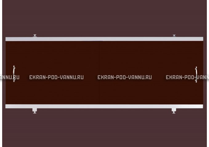 Экран EUROPLEX Универсал шоколад под трубы – купить по цене 6250 руб. в интернет-магазине в городе Краснодар картинка 1