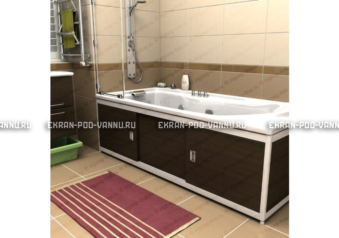 Экран из МДФ EMMY Монро 120 в алюминиевой раме – купить по цене 6750 руб. в интернет-магазине в городе Краснодар картинка 14