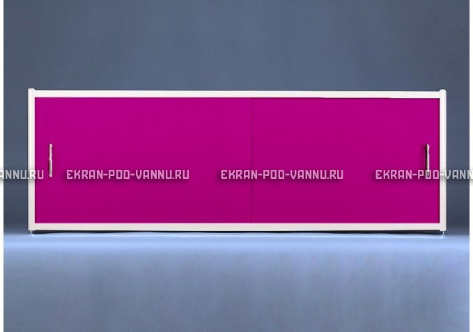 Экран раздвижной EUROPLEX Комфорт фиолетовый – купить по цене 6250 руб. в интернет-магазине в городе Краснодар картинка 1