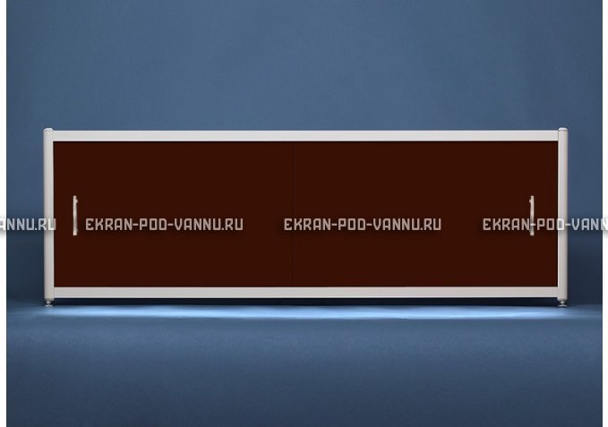 Угловой экран EUROPLEX Комфорт шоколад – купить по цене 8180 руб. в интернет-магазине в городе Краснодар картинка 4