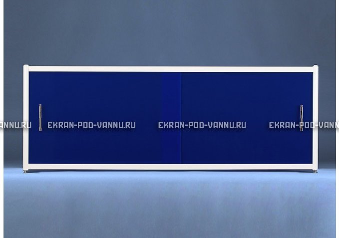 Торцевой экран EUROPLEX Комфорт синий – купить по цене 8180 руб. в интернет-магазине в городе Краснодар картинка 2