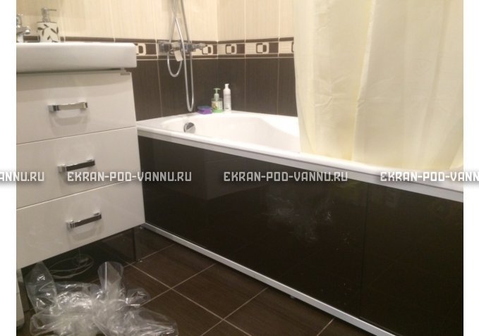 Раздвижной экран EUROPLEX Комфорт шоколад – купить по цене 6750 руб. в интернет-магазине в городе Краснодар картинка 3