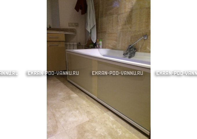 Экран раздвижной EUROPLEX Комфорт слоновая кость – купить по цене 6250 руб. в интернет-магазине в городе Краснодар картинка 3