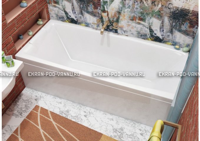 Акриловая ванна Relisan Kristina 170x75 – купить по цене 16160 руб. в интернет-магазине в городе Краснодар картинка 4