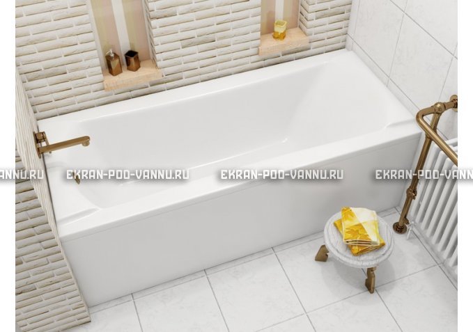 Акриловая ванна Relisan Loara 180x80 – купить по цене 23580 руб. в интернет-магазине в городе Краснодар картинка 1