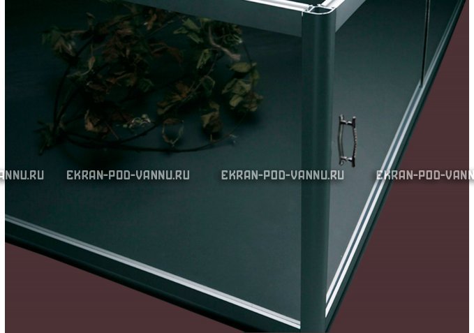 Зеркальный экран угловой EUROPLEX Комфорт – купить по цене 9900 руб. в интернет-магазине в городе Краснодар картинка 2