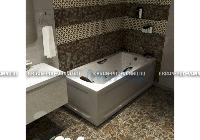 Акриловая ванна 1MarKa Agora 170x75 – купить по цене 13330 руб. в интернет-магазине в городе Краснодар картинка 5