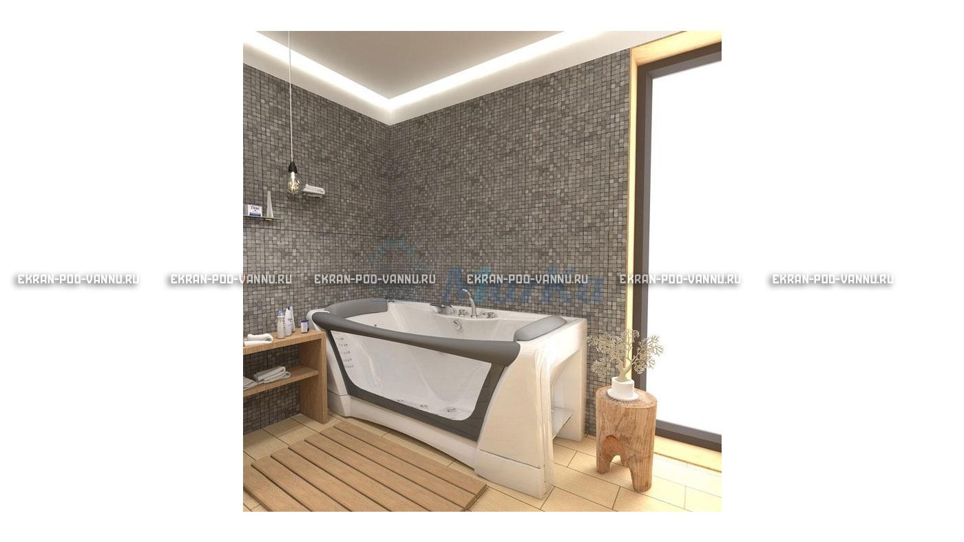 Прозрачная ванна 1MarKa Dolce Vita 180x80 – купить по цене 43200 руб. в интернет-магазине в городе Краснодар картинка 23