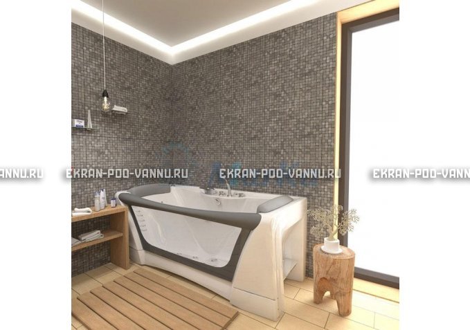 Прозрачная ванна 1MarKa Dolce Vita 180x80 – купить по цене 43200 руб. в интернет-магазине в городе Краснодар картинка 6