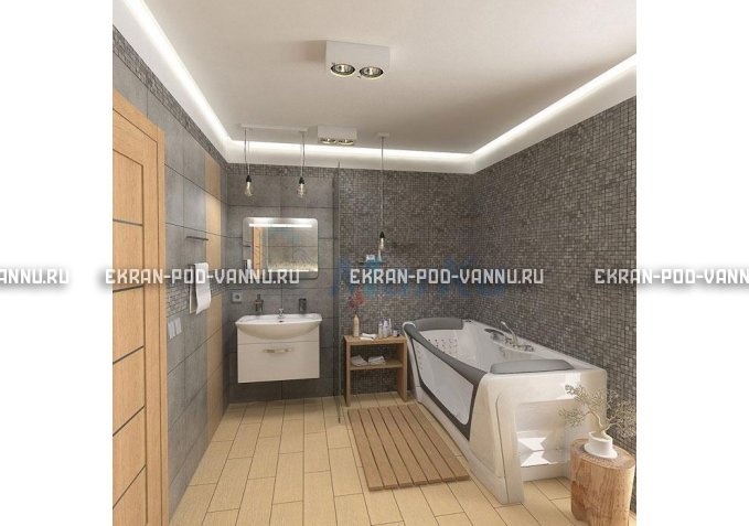 Прозрачная ванна 1MarKa Dolce Vita 180x80 – купить по цене 43200 руб. в интернет-магазине в городе Краснодар картинка 7