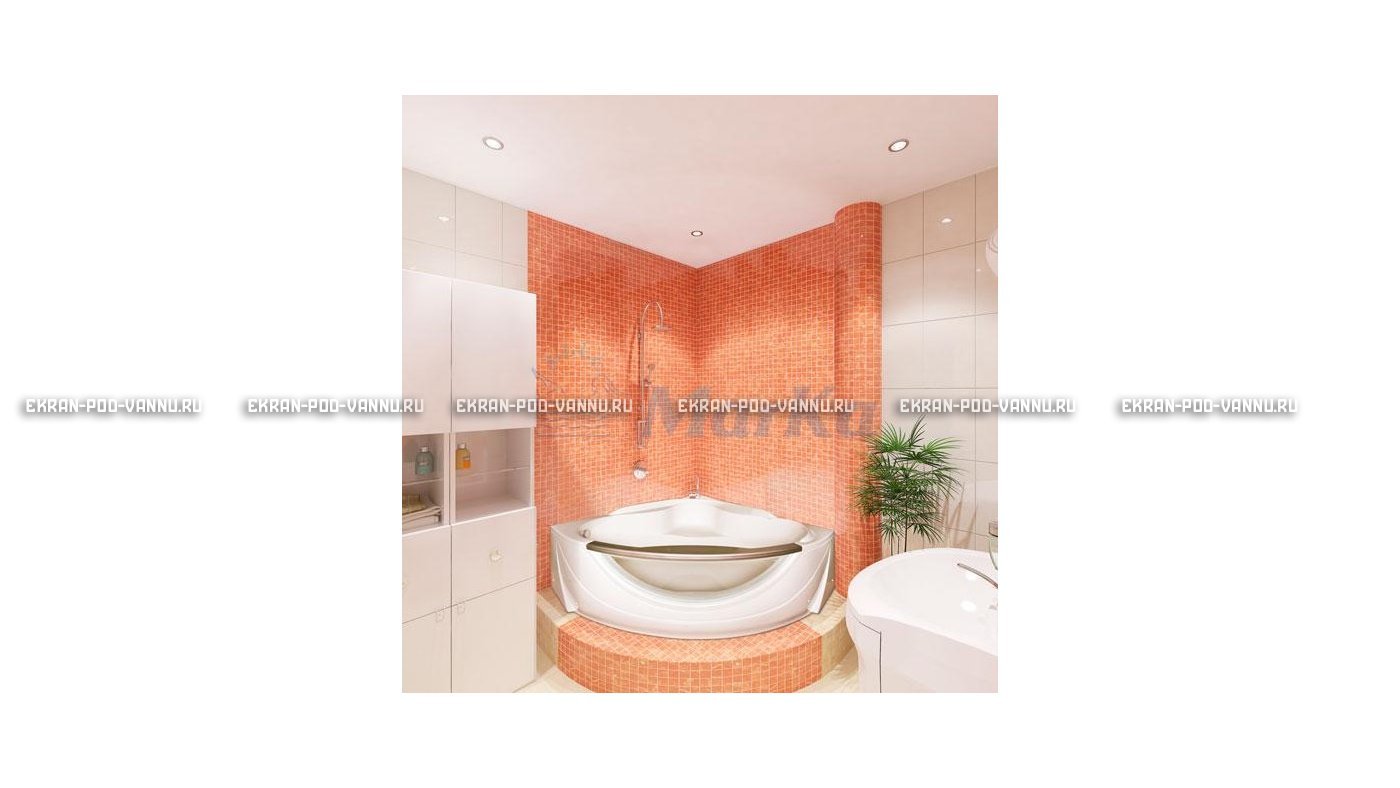 Акриловая ванна 1MarKa Grand Luxe 155х155 – купить по цене 39827 руб. в интернет-магазине в городе Краснодар картинка 15