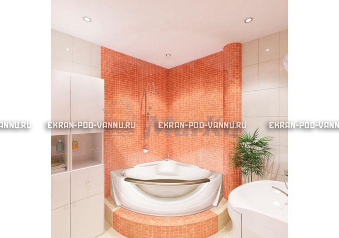 Акриловая ванна 1MarKa Grand Luxe 155х155 – купить по цене 39827 руб. в интернет-магазине в городе Краснодар картинка 4