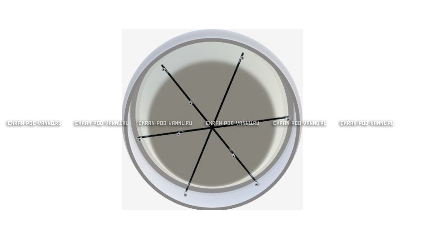 Акриловая ванна 1MarKa Omega 180x180  – купить по цене 42450 руб. в интернет-магазине в городе Краснодар картинка 12