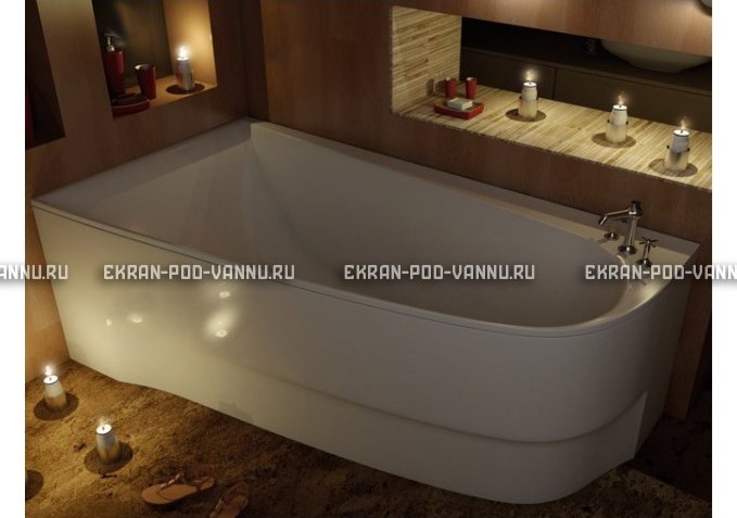 Акриловая ванна Vayer Boomerang 180x100 – купить по цене 53030 руб. в интернет-магазине в городе Краснодар картинка 3
