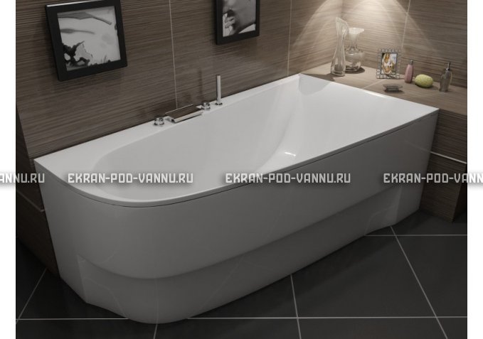 Акриловая ванна Vayer Boomerang 180x100 – купить по цене 53030 руб. в интернет-магазине в городе Краснодар картинка 4
