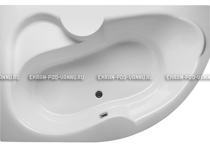 Акриловая ванна Vayer Azalia 170x105 – купить по цене 28800 руб. в интернет-магазине в городе Краснодар картинка 2