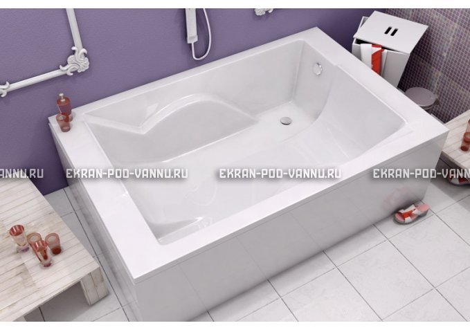 Акриловая ванна Vayer Coral 180x120 – купить по цене 33850 руб. в интернет-магазине в городе Краснодар картинка 1