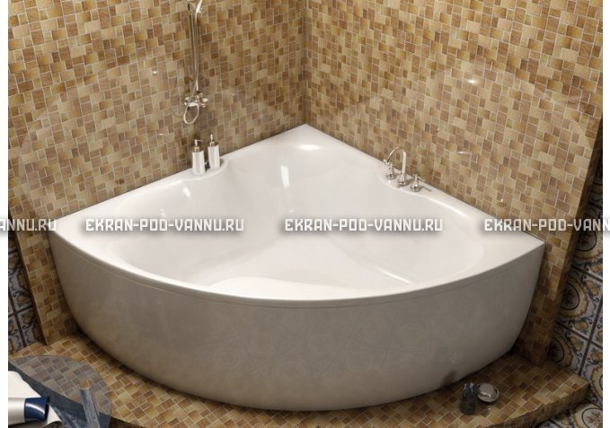 Акриловая ванна Vayer Iryda 150x150 – купить по цене 39550 руб. в интернет-магазине в городе Краснодар картинка 1