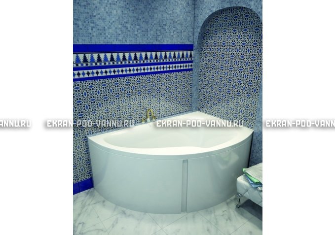 Акриловая ванна Vayer Ismena 160x105 – купить по цене 28350 руб. в интернет-магазине в городе Краснодар картинка 1