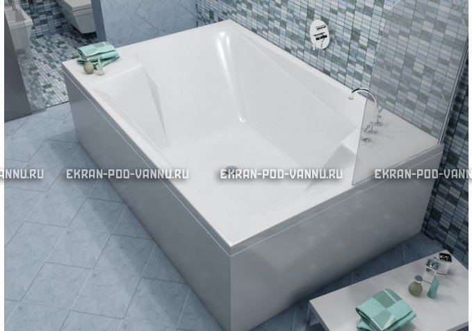 Акриловая ванна Vayer Ontario 190x125 – купить по цене 35050 руб. в интернет-магазине в городе Краснодар картинка 1