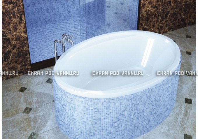 Акриловая ванна Vayer Opal 180x120 – купить по цене 33850 руб. в интернет-магазине в городе Краснодар картинка 1