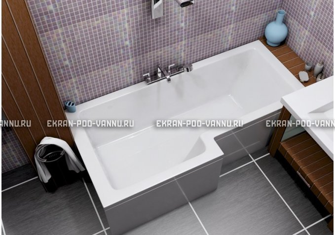 Акриловая ванна Vayer Options 170х70/85 – купить по цене 24110 руб. в интернет-магазине в городе Краснодар картинка 1