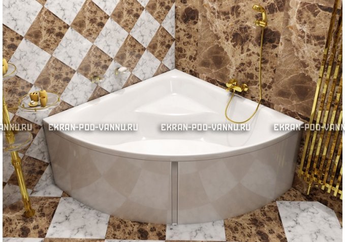 Акриловая ванна Vayer Persefona 140x140 – купить по цене 25230 руб. в интернет-магазине в городе Краснодар картинка 1