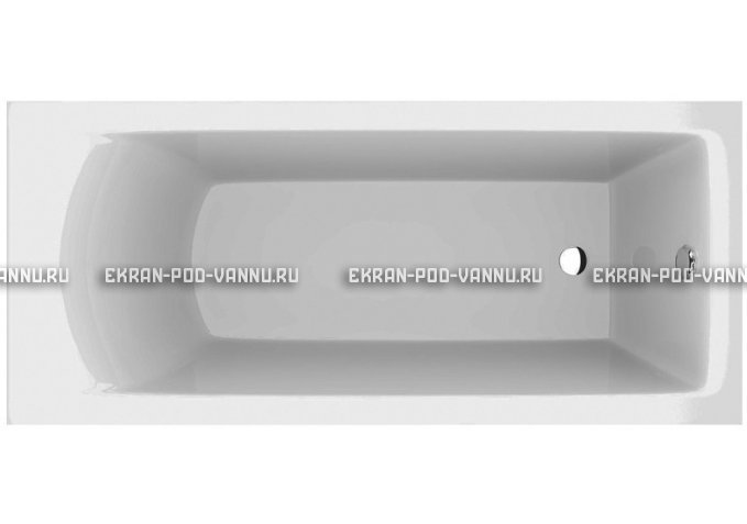 Акриловая ванна Vayer Savero 160x70 – купить по цене 24910 руб. в интернет-магазине в городе Краснодар картинка 1