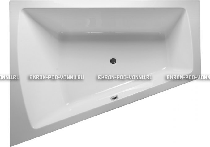 Акриловая ванна Vayer Trinitiy 170x130 – купить по цене 32590 руб. в интернет-магазине в городе Краснодар картинка 2