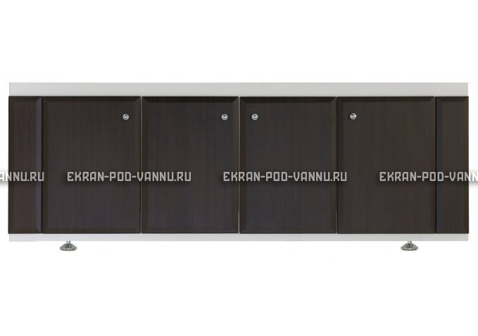 Экран распашной МДФ 180 - Венге – купить по цене 4250 руб. в интернет-магазине в городе Краснодар картинка 2