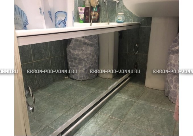 Зеркальный экран под трубы EUROPLEX Универсал – купить по цене 8500 руб. в интернет-магазине в городе Краснодар картинка 1