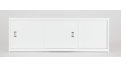 Экран из МДФ EMMY Монро 150 белый в алюминиевой раме – купить по цене 6750 руб. в интернет-магазине в городе Краснодар картинка 56