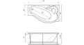 Акриловая ванна Relisan Isabella 170x90x60 – купить по цене 24130 руб. в интернет-магазине в городе Краснодар картинка 17
