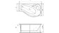 Акриловая ванна Relisan Isabella 170x90x60 – купить по цене 24130 руб. в интернет-магазине в городе Краснодар картинка 8