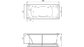 Акриловая ванна Relisan Loara 180x80 – купить по цене 23580 руб. в интернет-магазине в городе Краснодар картинка 8