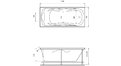 Акриловая ванна Relisan Marina 170x75 – купить по цене 15725 руб. в интернет-магазине в городе Краснодар картинка 17