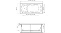 Акриловая ванна Relisan Tamiza 170x75 – купить по цене 19160 руб. в интернет-магазине в городе Краснодар картинка 17