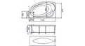 Акриловая ванна 1MarKa Julianna 170x100 – купить по цене 21320 руб. в интернет-магазине в городе Краснодар картинка 13