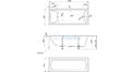 Акриловая ванна 1MarKa Modern 120x70 – купить по цене 7600 руб. в интернет-магазине в городе Краснодар картинка 17