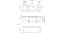 Акриловая ванна 1MarKa Modern 130x70 – купить по цене 8620 руб. в интернет-магазине в городе Краснодар картинка 21