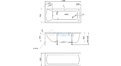Акриловая ванна 1MarKa Modern 150x70 – купить по цене 9210 руб. в интернет-магазине в городе Краснодар картинка 17