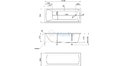 Акриловая ванна 1MarKa Modern 160x70 – купить по цене 9410 руб. в интернет-магазине в городе Краснодар картинка 21