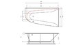 Акриловая ванна Vayer Boomerang 180x100 – купить по цене 53030 руб. в интернет-магазине в городе Краснодар картинка 18