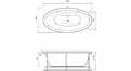 Акриловая ванна Vayer Beta 194x100 – купить по цене 56340 руб. в интернет-магазине в городе Краснодар картинка 17